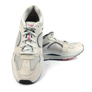 Abeo Rocs Grey Leather walking sneaker